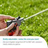 GARDENA Comfort Pulse Sprinkler, adjustable spray, British product