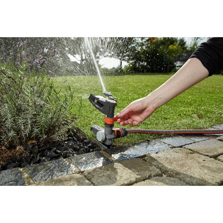 GARDENA Comfort Pulse Sprinkler, adjustable spray, British product