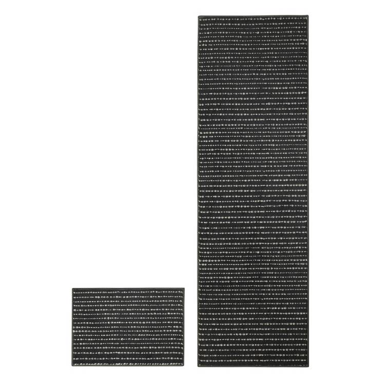 Argos Home spotted runner mat set 180x57cm, imported from the UK