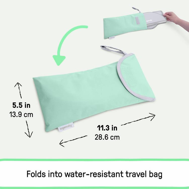 Ingenuity Foldaway toilet trainer seat grey - British product