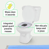 Ingenuity Foldaway toilet trainer seat grey - British product