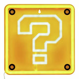 Super Mario Question Block neon light wall mountable, UK version