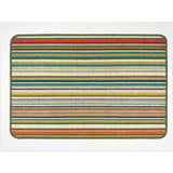 My Mat Candy Multi Green stripe doormat 50x75cm, imported from the UK