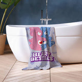 Care Bears blue beach towel (British brand)