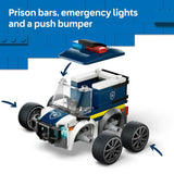 LEGO City police truck building set 71 pieces, UK version
