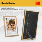 Kodak 15.6 inch Wi-Fi digital photo frame in burlywood (British brand)