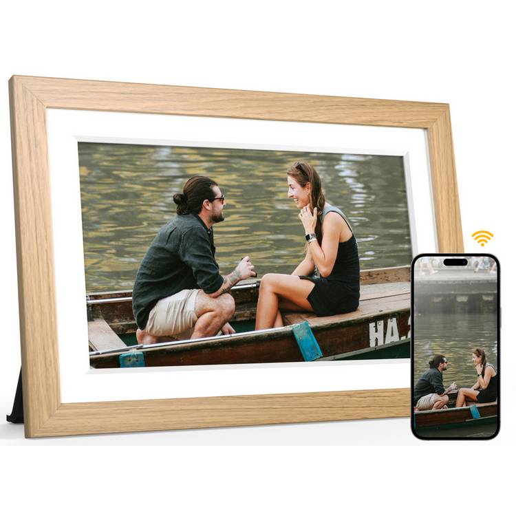 Kodak 15.6 inch Wi-Fi digital photo frame in burlywood (British brand)