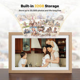 Kodak 15.6 inch Wi-Fi digital photo frame in burlywood (British brand)