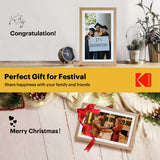 Kodak 15.6 inch Wi-Fi digital photo frame in burlywood (British brand)