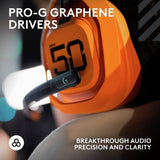 Logitech G Astro A50 X McLaren Edition wireless headset - British product