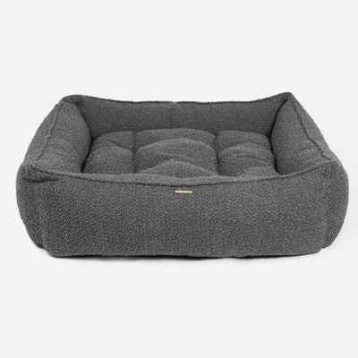 Argos Lords & Labradors Box Bed Granite Boucle Large Pet Bed- Buy online at McGrocer