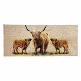 Bree Merryn Highland cow doormat 50x120cm, UK version