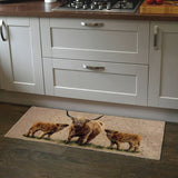 Bree Merryn Highland cow doormat 50x120cm, UK version