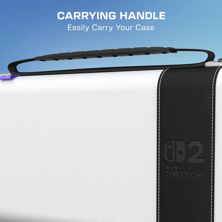 Turtle Beach PlayTrek travel case for Nintendo Switch 2 White, imported from the UK