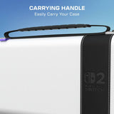 Turtle Beach PlayTrek travel case for Nintendo Switch 2 White, imported from the UK