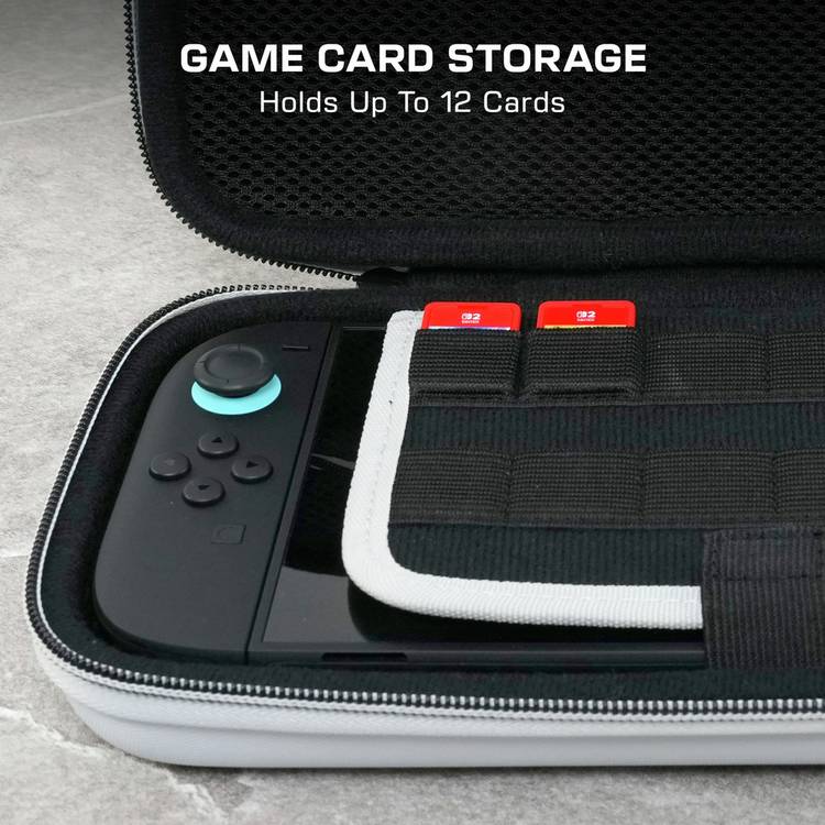Turtle Beach PlayTrek travel case for Nintendo Switch 2 White, imported from the UK