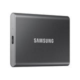 Samsung T7 1TB portable SSD grey, imported from the UK