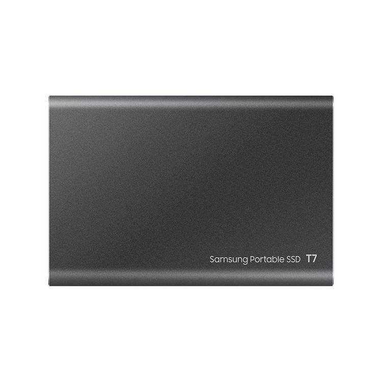 Samsung T7 1TB portable SSD grey, imported from the UK