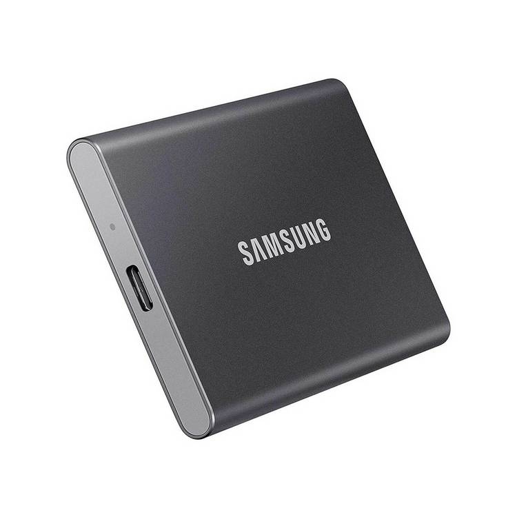 Samsung T7 1TB portable SSD grey, imported from the UK