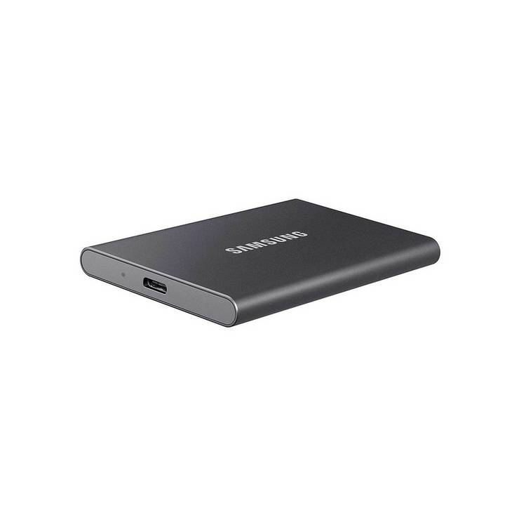 Samsung T7 1TB portable SSD grey, imported from the UK
