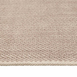 Argos Home herringbone grey cotton flatweave rug 120x170cm (British brand)