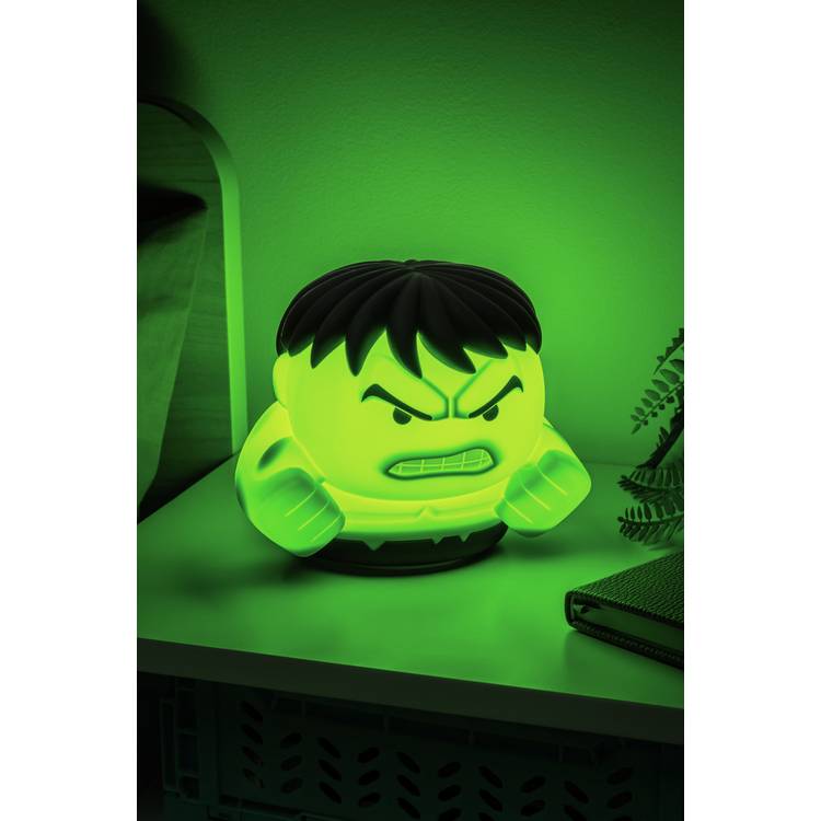 Marvel Hulk SquishyGlo silicone desk lamp green, imported from the UK