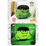 Marvel Hulk SquishyGlo silicone desk lamp green, imported from the UK
