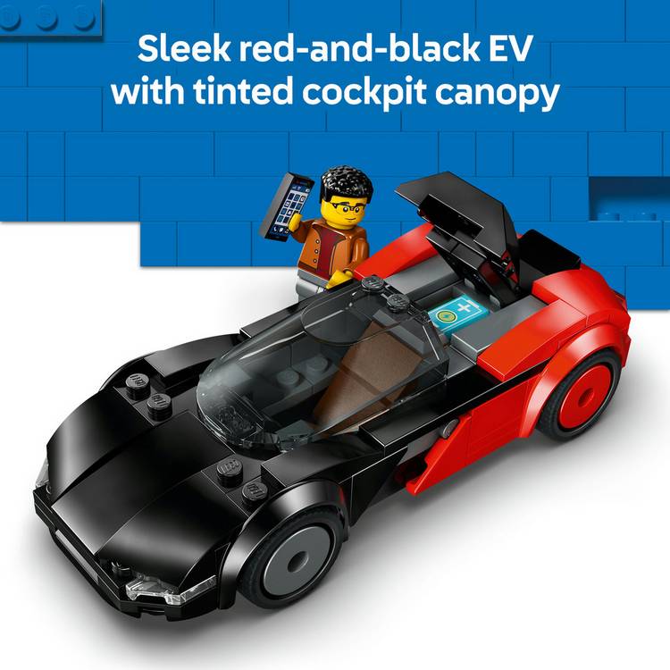 LEGO City EV Supercar building set 60486 UK version