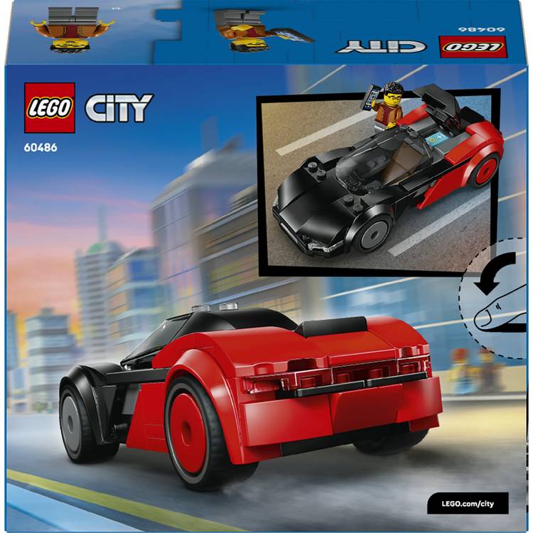 LEGO City EV Supercar building set 60486 UK version