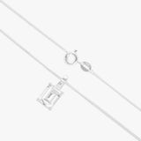 Revere cubic zirconia pendant necklace 46cm, UK version