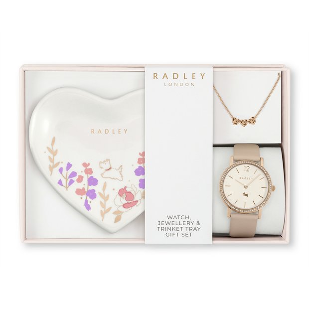 Radley watch set porcini leather strap, imported from the UK