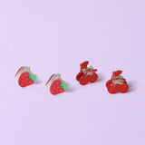 Flitzy fruit mini hair claws, imported from the UK