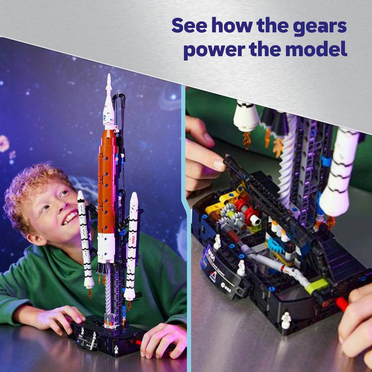 LEGO Technic NASA Artemis space launch system rocket, UK version