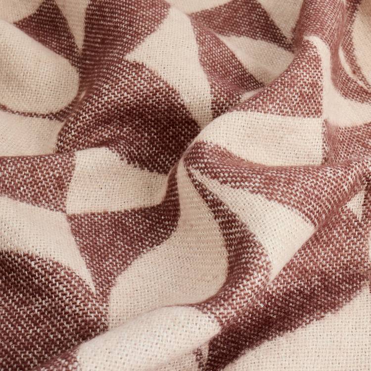 Habitat x Scion Attolo throw brown 150x125cm - British product