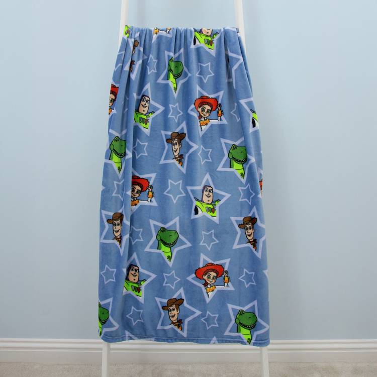 Toy Story fleece throw blue 150x100cm - British product