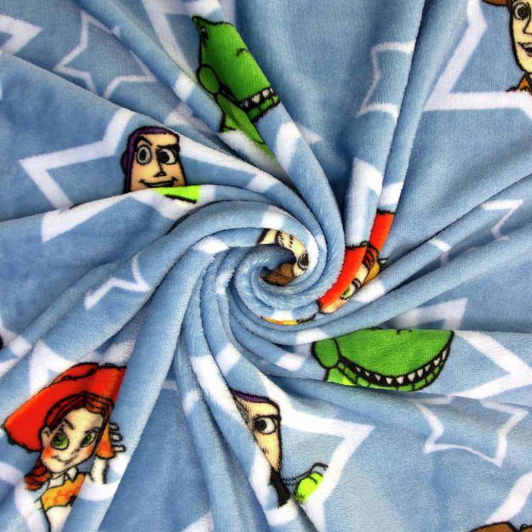 Toy Story fleece throw blue 150x100cm - British product