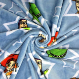Toy Story fleece throw blue 150x100cm - British product