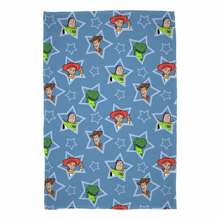 Toy Story fleece throw blue 150x100cm - British product