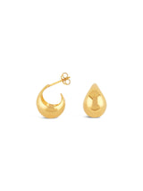 Next Dinny Hall Gold Scoop Small Hoops- Buy online at McGrocer