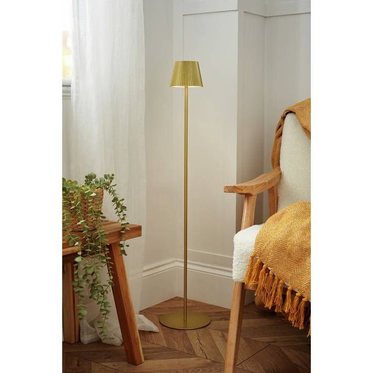 BHS floor lamp gold H100cm, UK version