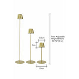 BHS floor lamp gold H100cm, UK version
