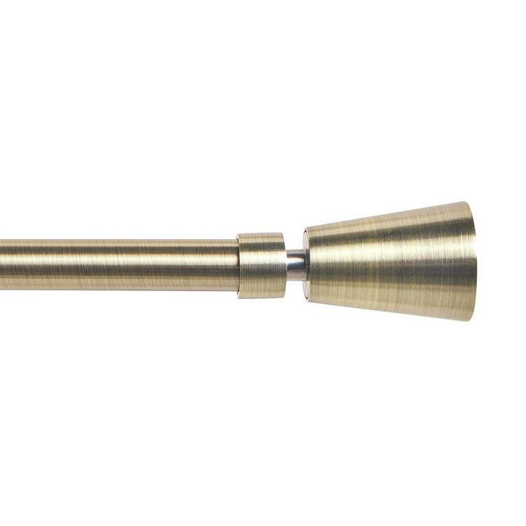 Argos Home extendable brass curtain pole, imported from the UK