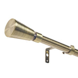 Argos Home extendable brass curtain pole, imported from the UK