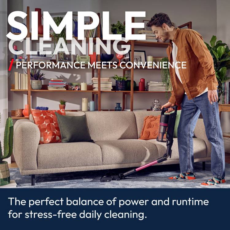 Hoover HF1 Max Flexi cordless vacuum cleaner - British product