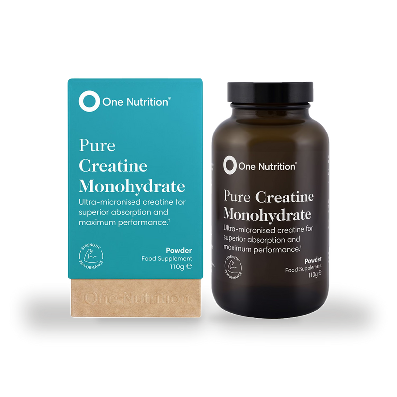 One Nutrition creatine supplement ultra-micronised powder 110g (British brand)