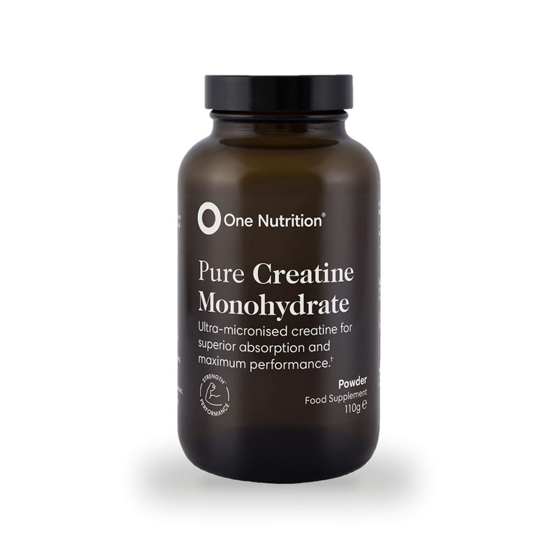 One Nutrition creatine supplement ultra-micronised powder 110g (British brand)