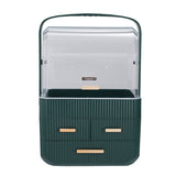 Livingandhome Desktop Cosmetic Organizer Green, UK version