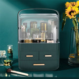 Livingandhome Desktop Cosmetic Organizer Green, UK version