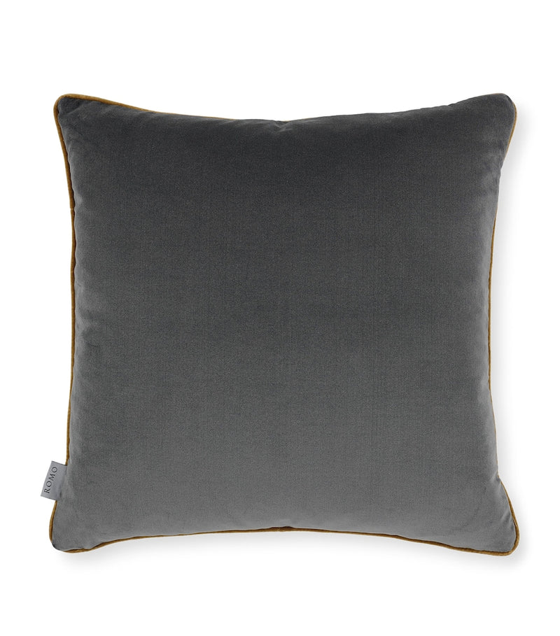 Romo embroidered Chiraco Serandite cushion 50cm x 50cm, imported from the UK