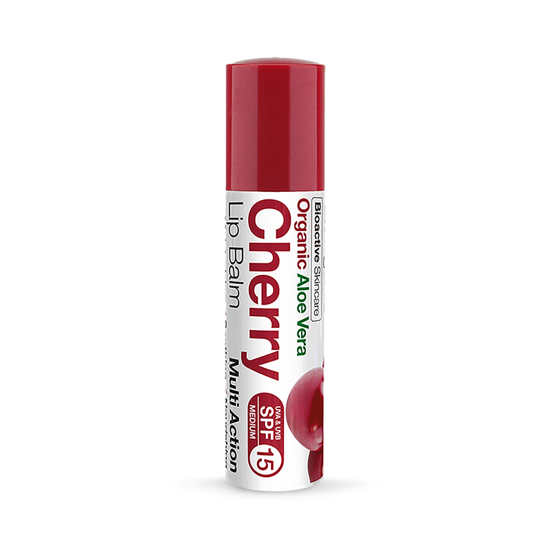 Dr Organic Cherry Lip Balm SPF 15 5.7ml - British product